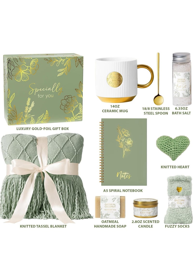 HSEAMALL Birthday Gift for Girls, Gifts Sets for Ladies Women, Gift Baskets Set for Her Mother's Day Eid Ramadan, Luxury Gift Box for Mother Wife Girlfriend Friends, Christams Gifts Sets for Women Teacher Coworker - Image 2